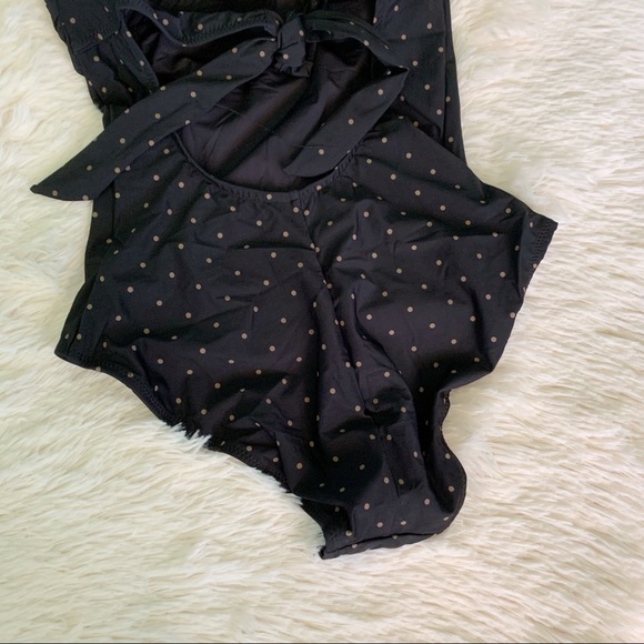 One Piece Bandeau Swimsuit W/Removable Strap - Picture 8 of 9